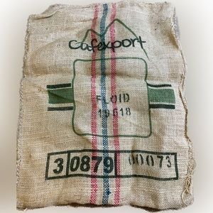 Burlap Jute Coffee Sack Colombia Colombian Excelso bag cafexport - 1 of 1